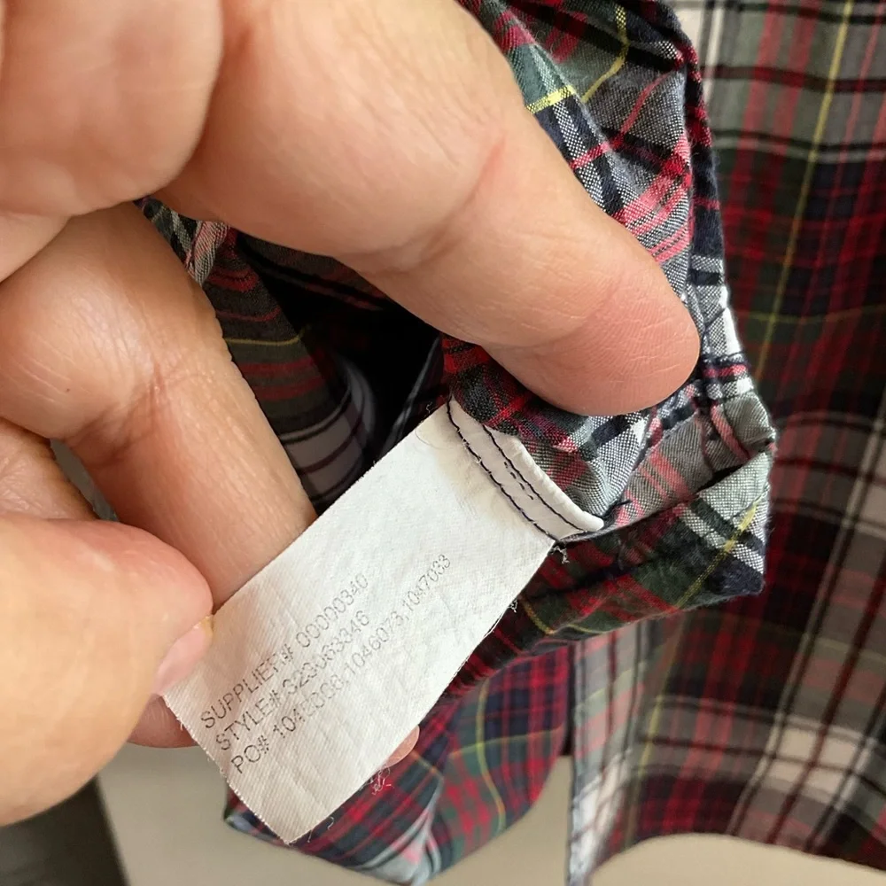 Ralph Lauren Plaid Button Down Shirt